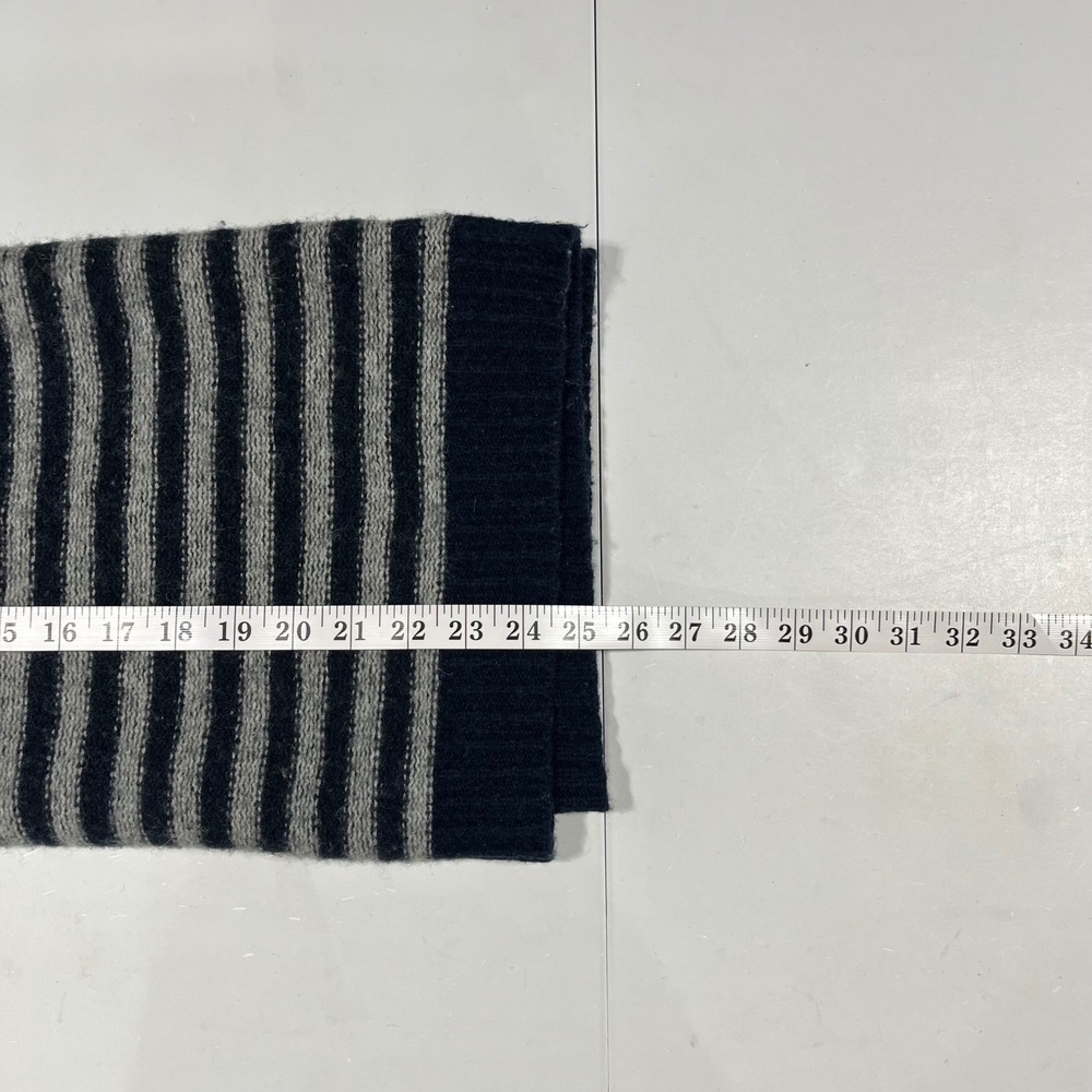 CPO Provisions VTG Fisherman Lambswool Blend Striped Crewneck Sweater Mens Large - Picture 8 of 8